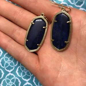 Kendra Scott Elle Drop earrings in navy